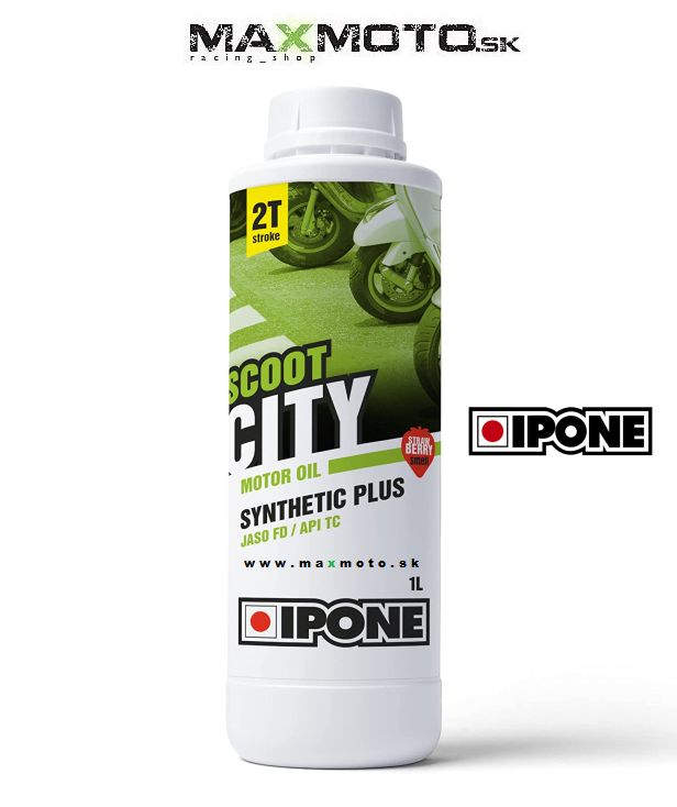 Motorový olej IPONE SCOOT CITY 1L - jahoda